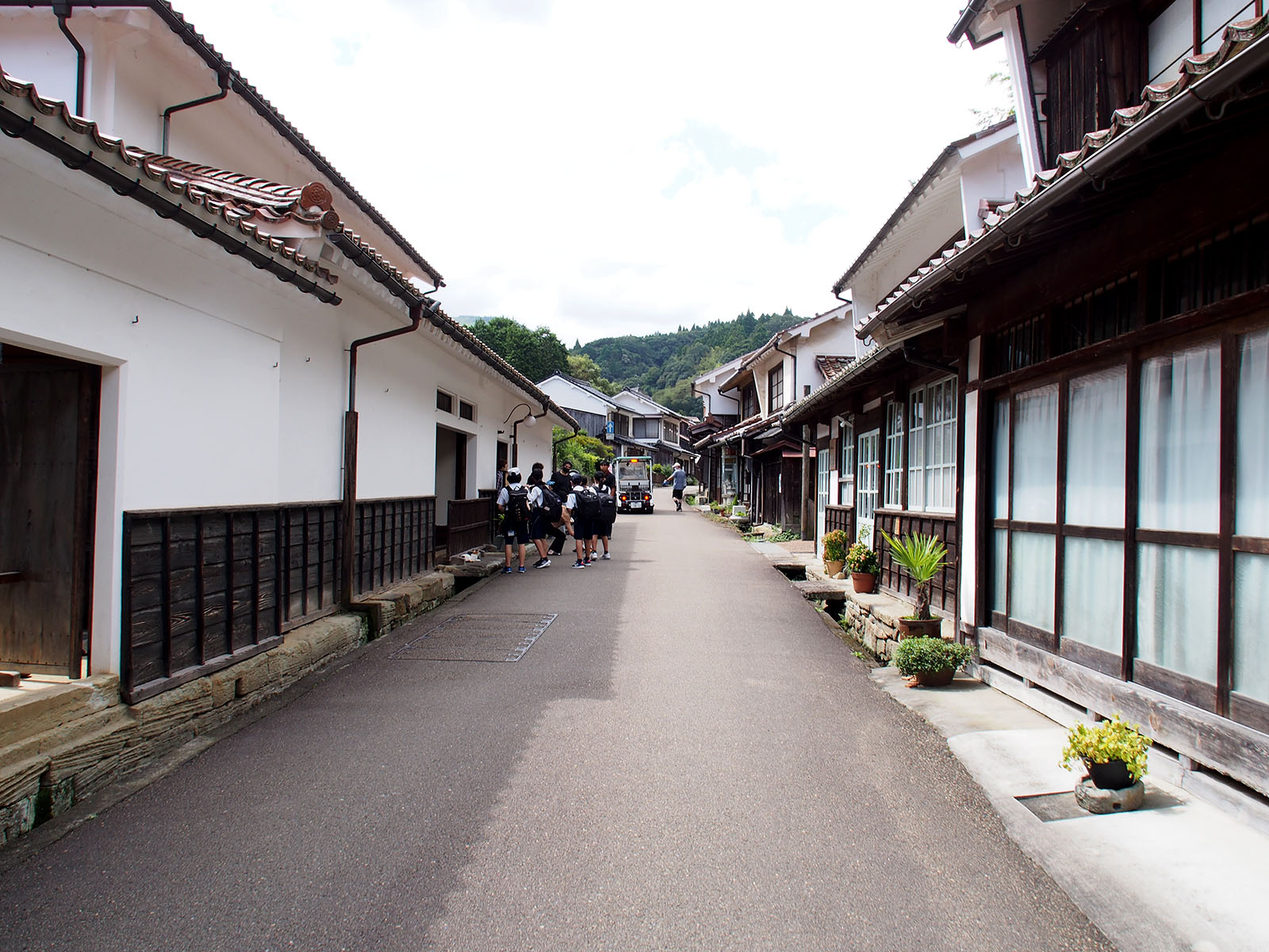 写真：石見大森町の風景