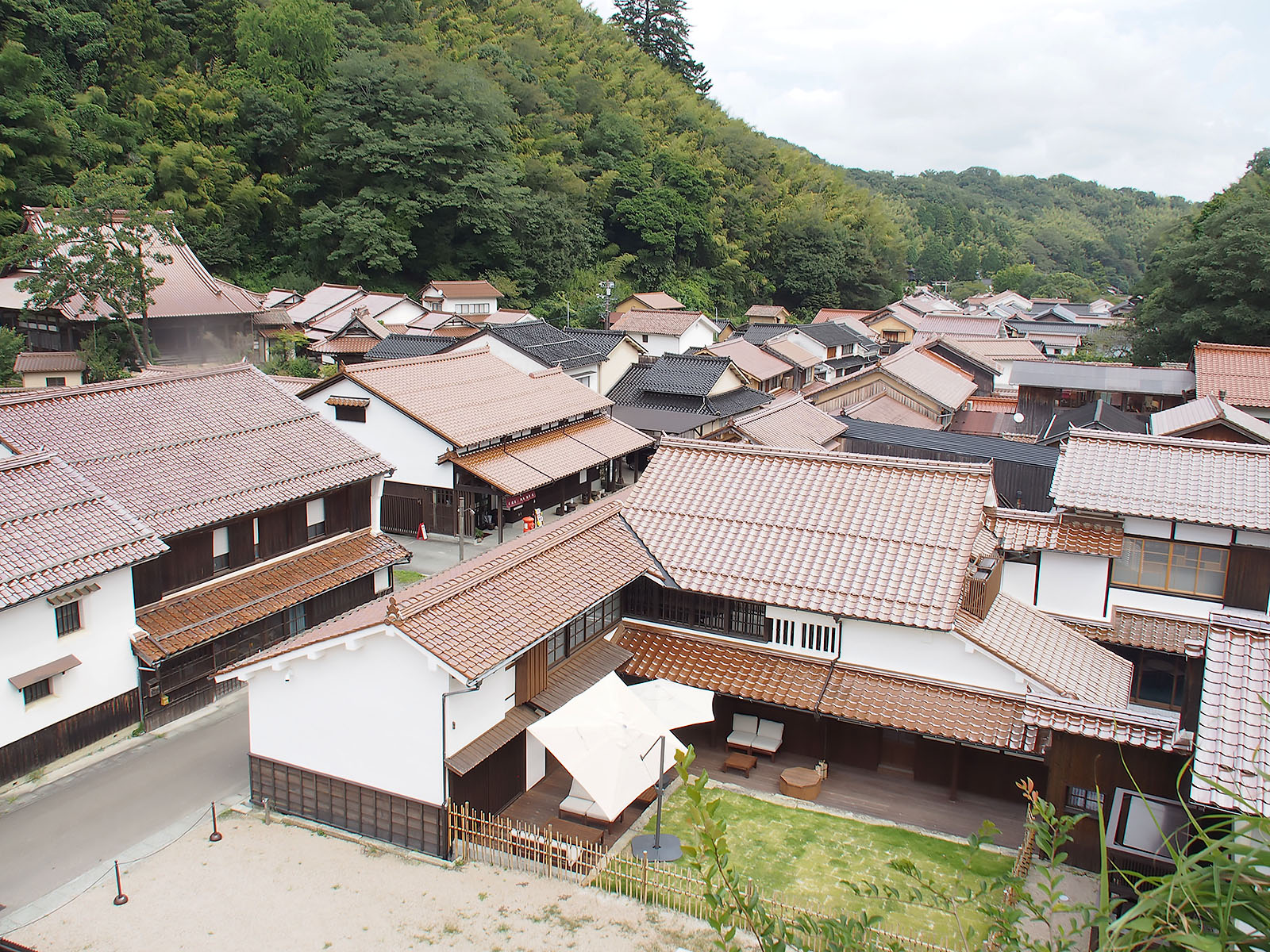 写真：石見大森町の風景